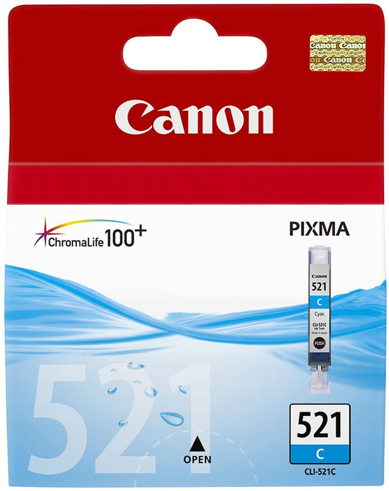 Canon CLI-521 Cyan Pixma IP3600/4600/