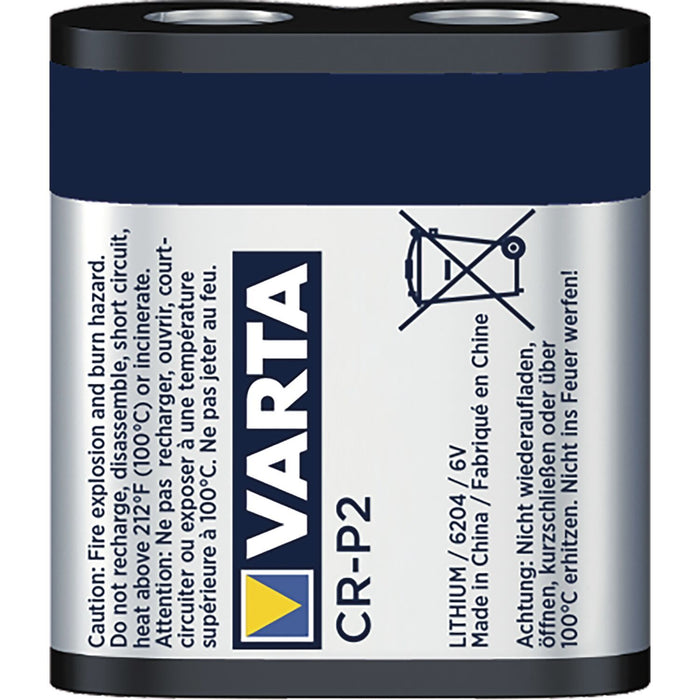 CR-P2 6V Lithium 1600mAH Varta