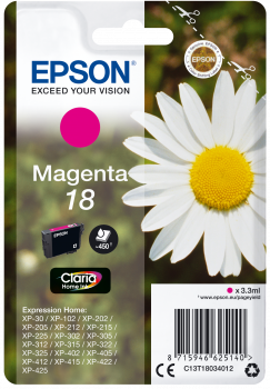 Tintenpatrone | Epson | 18 | T1803 | Magenta | Original