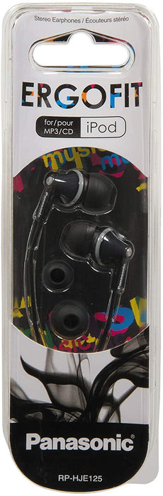 Ohrhörer Panasonic RP-HJE125 schwarz