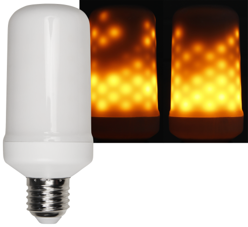 LED-E27 Flammen Deko 5W versch. Modi