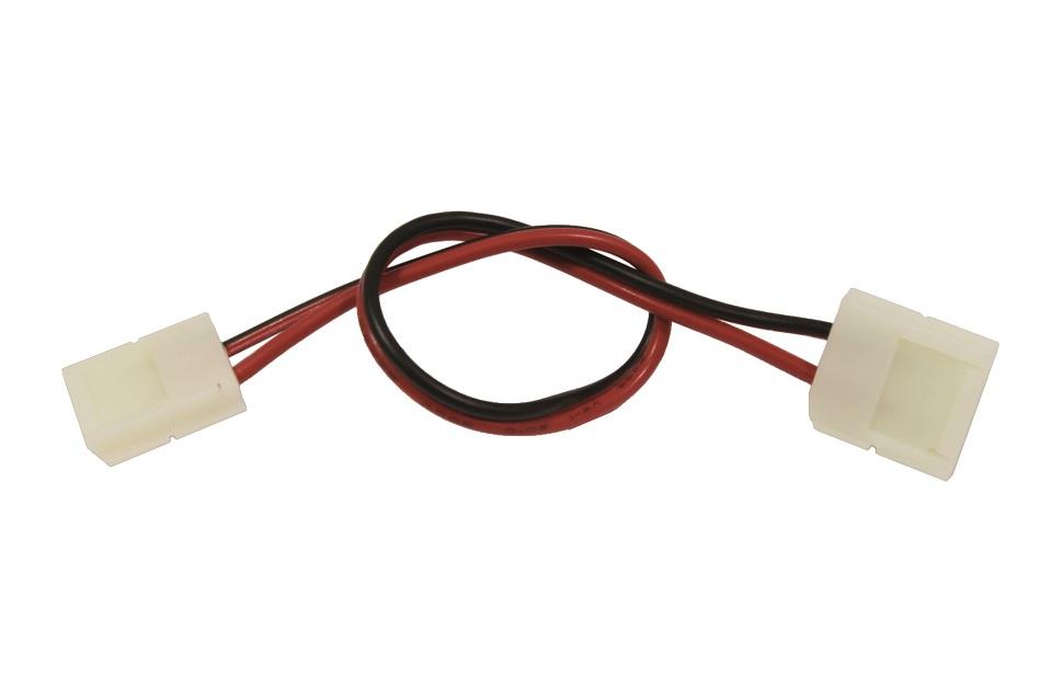 Schnellverbinder | 8mm | für einfarbige LED-Streifen | 2polig